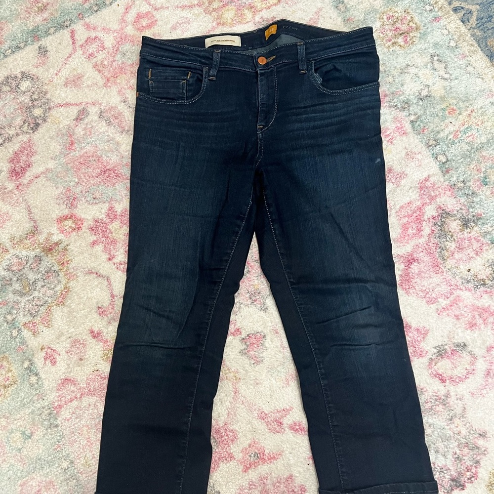 Pilcro and the Letterpress Blue Skinny Jeans Modern Fit